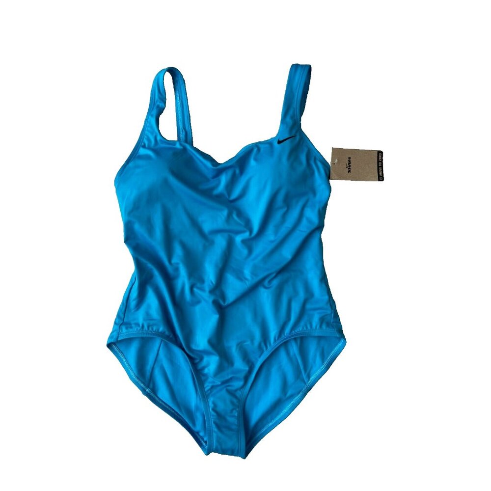 Nike Nessa223-480 U-Back One-Piece Swimsuit Blue ( L )
